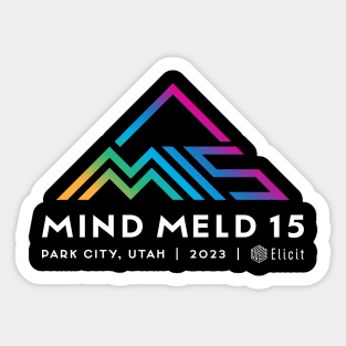 Mind Meld 15 - Reverse (full) T-Shirt Sticker